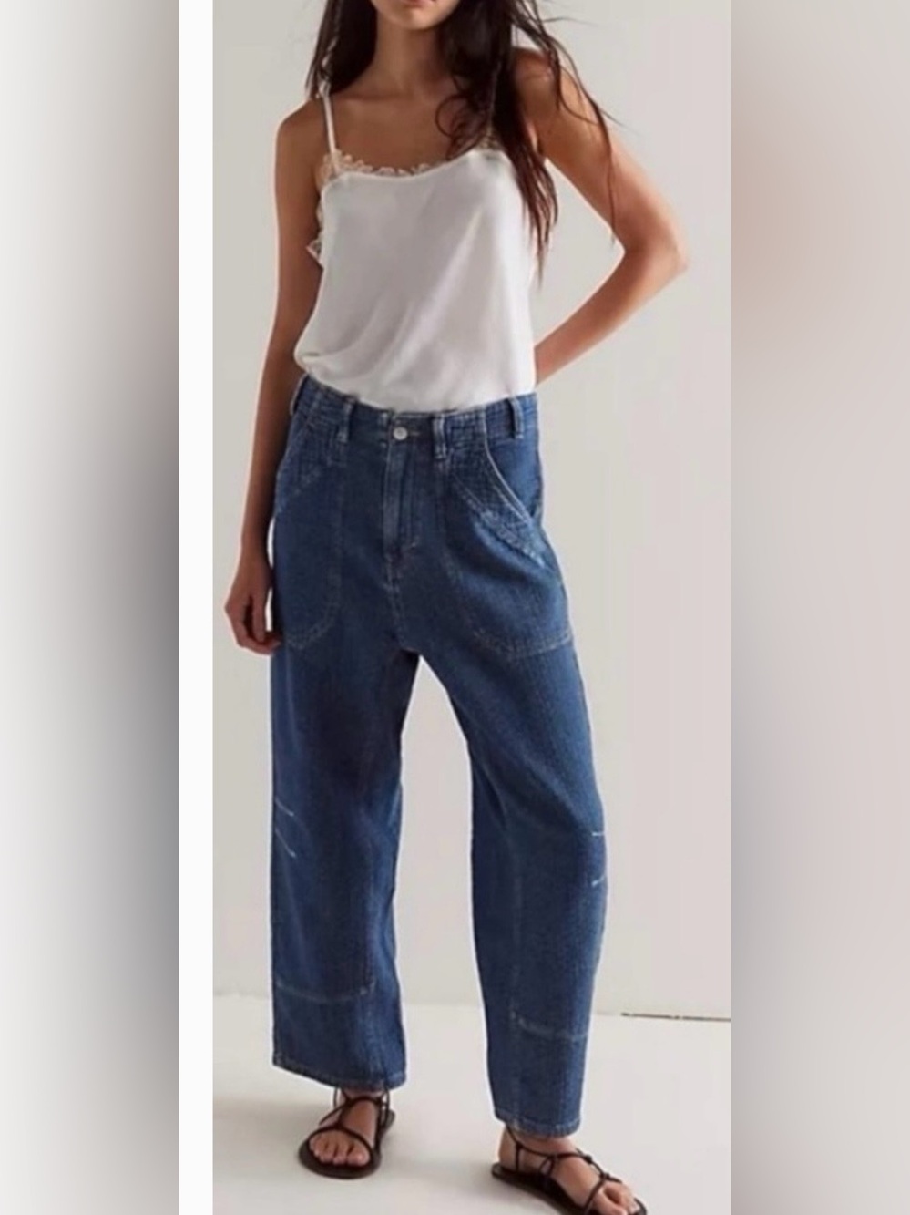 Free People We The Free Midnight Voyage Harem Jeans size S